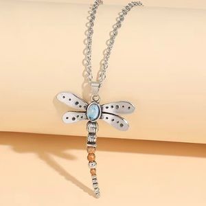 Dragonfly Pendant Necklace